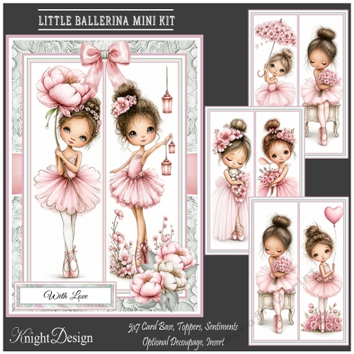 Little Ballerina Mini Page Kit