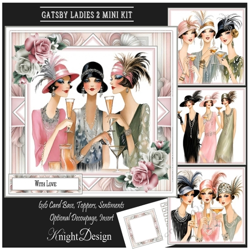 Gatsby Ladies 2 Mini Page Kit