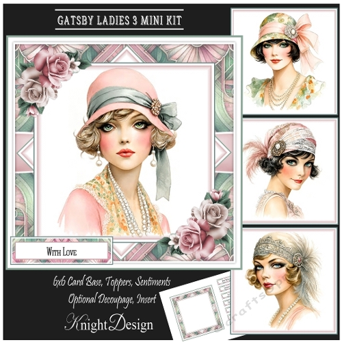 Gatsby Ladies 3 Mini Page Kit
