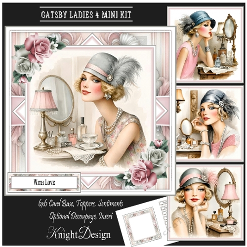 Gatsby Ladies 4 Mini Page Kit