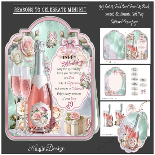 cup1449455_58488 - Reasons To Celebrate Shaped Mini Kit