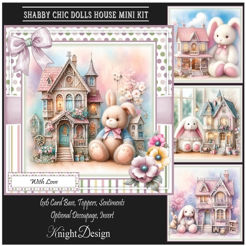 Shabby Chic Dolls House Mini Kit