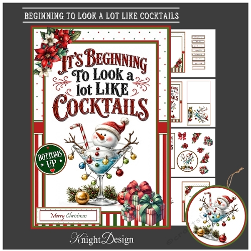 cup1452486_58488 - Beginning To Look A Lot Like Cocktails 2 Mini Kit