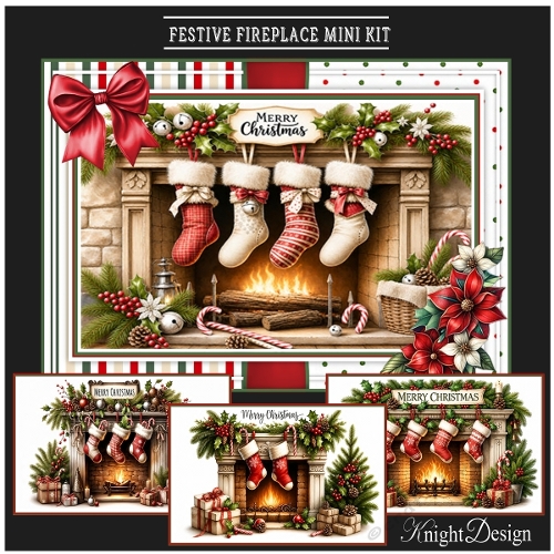 Festive Fireplace Mini Kit