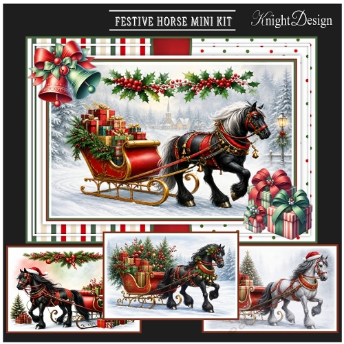 Festive Horse Mini Kit