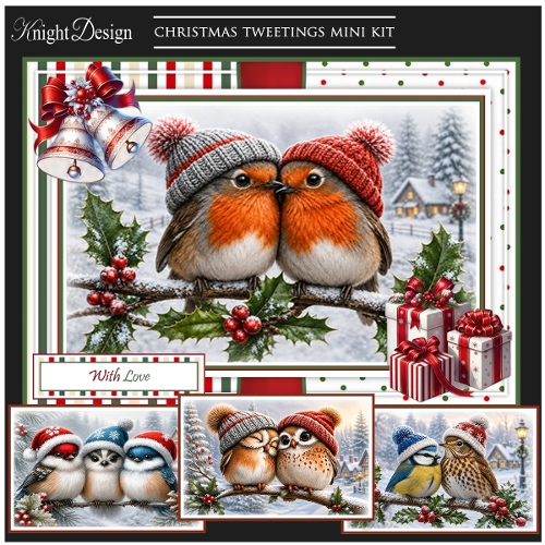 Christmas Tweetings Mini Page Kit