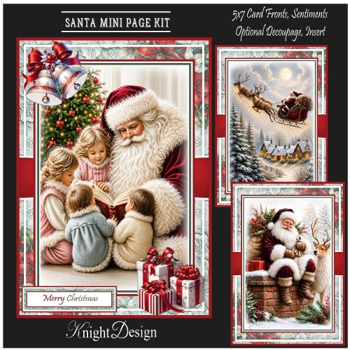 Santa Mini Page Kit