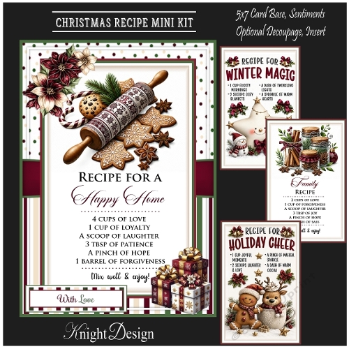 Christmas Recipe Mini Kit