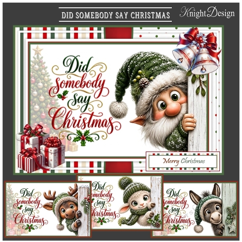 Did Somebody Say Christmas Mini Kit