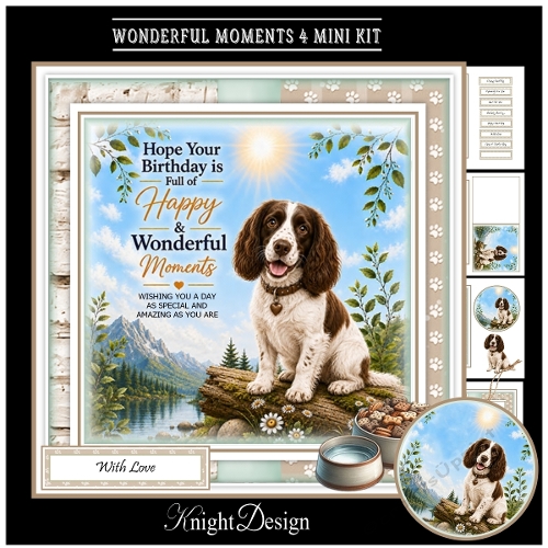 Wonderful Moments 4 Mini Page Kit