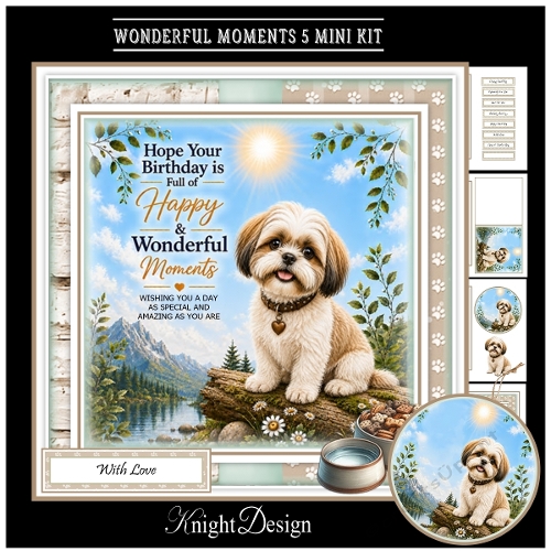 Wonderful Moments 5 Mini Page Kit