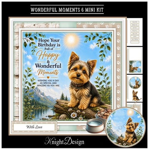 Wonderful Moments 6 Mini Page Kit