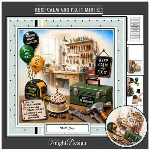 Keep Calm And Fix It Mini Kit