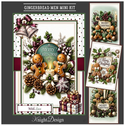 Gingerbread Men Mini Kit