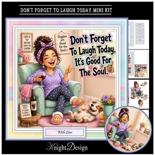 Dont Forget To Laugh Today Mini Kit
