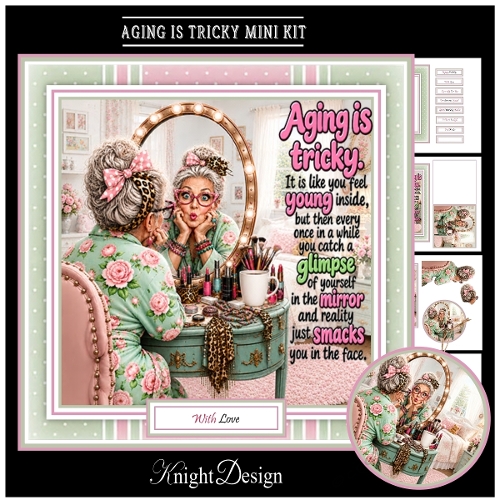 Aging Is Tricky Mini Kit
