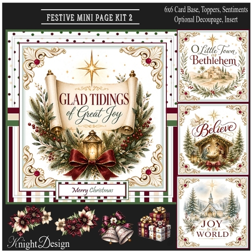 Festive Mini Page Kit 2