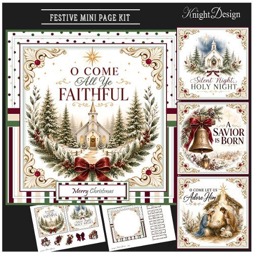 Festive Mini Page Kit 