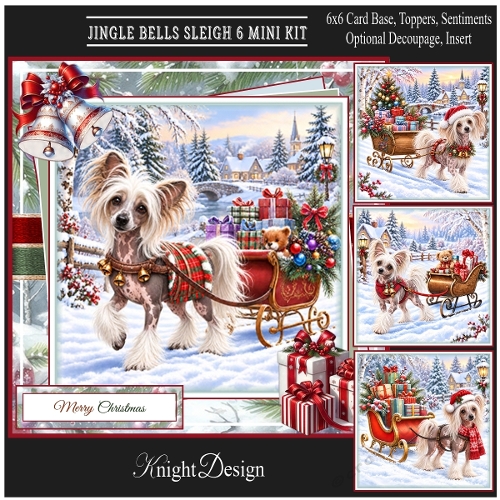 Jingle Bells Sleigh 6 Mini Kit - Request