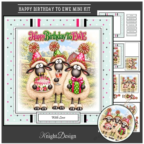 Happy Birthday To Ewe Mini Kit