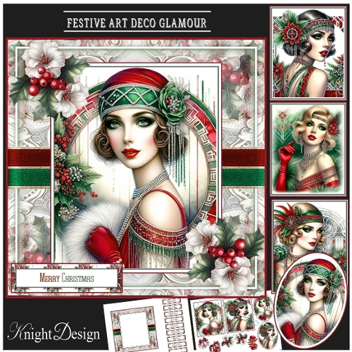 Festive Art Deco Glamour Mini Kit 