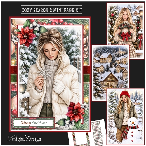 Cozy Season 2 Mini Page Kit 