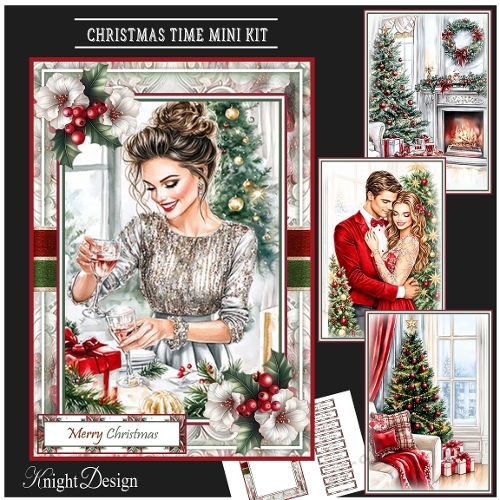 Christmas Time Mini Page Kit 
