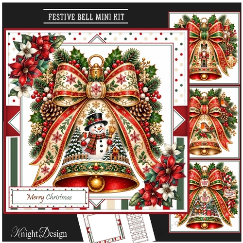 Festive Bell Mini Page Kit 