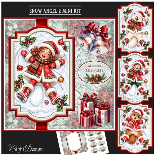 Snow Angel 2 Mini Page Kit