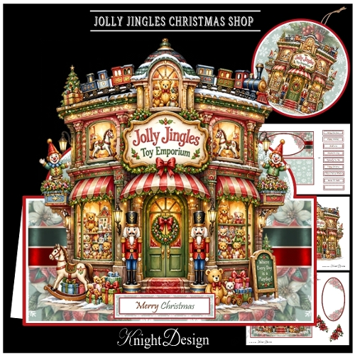 Jolly Jingles Christmas Shop Mini Kit