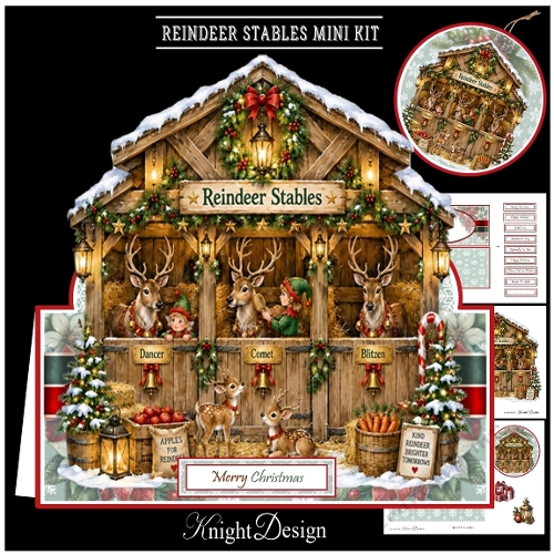Reindeer Stables Mini Kit