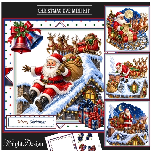 Christmas Eve Mini Page Kit
