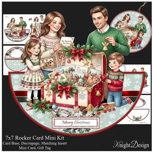 Christmas Family Rocker Card Mini Kit