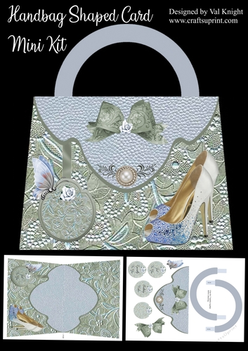 Handbag Shaped Card Mini Kit
