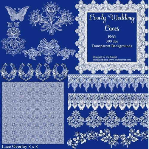 Lovely Wedding Laces Set