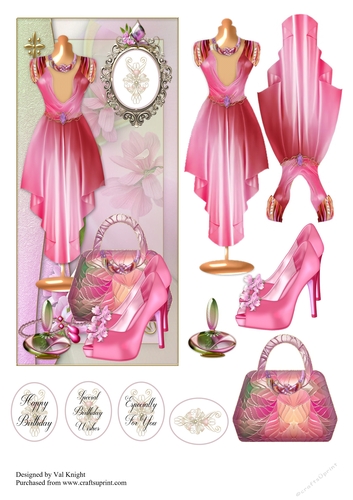 Fashionista DL Card Front