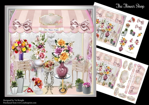 The Flower Shop Mini Page Kit