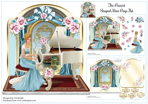 The Pianist Mini Page Kit