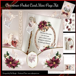 Christmas Pocket Card Mini Page Kit