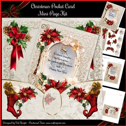 Christmas Pocket Card Mini Page Kit