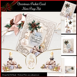 Christmas Pocket Card 2 Mini Page Kit
