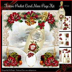 Festive Pocket Card Mini Page Kit