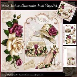 Rose Fashion Accessories Mini Page Kit