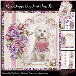 Rose Doggie Bag Mini Page Kit