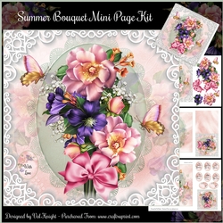Summer Bouquet Mini Page Kit
