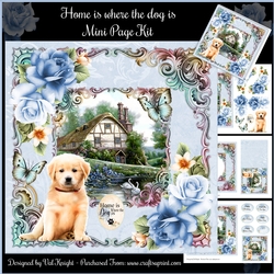 Home Is Where The Dog Is 2 Mini Page Kit