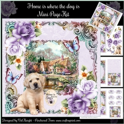 Home Is Where The Dog Is 3 Mini Page Kit