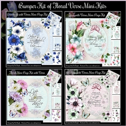 Bumper Kit of Floral Verses Mini Kits