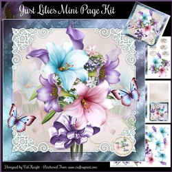 Just Lilies Mini Page Kit