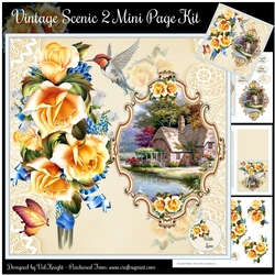 Vintage Scenic 2 Mini Page Kit